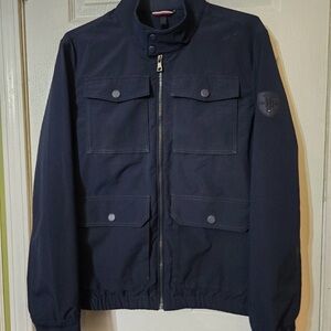 Tommy Hilfiger Navy Military Field Jacket